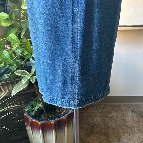 Rag & Bone Blue Denim Cotton Short Sleeve Dress size SP - Picture 7 of 13